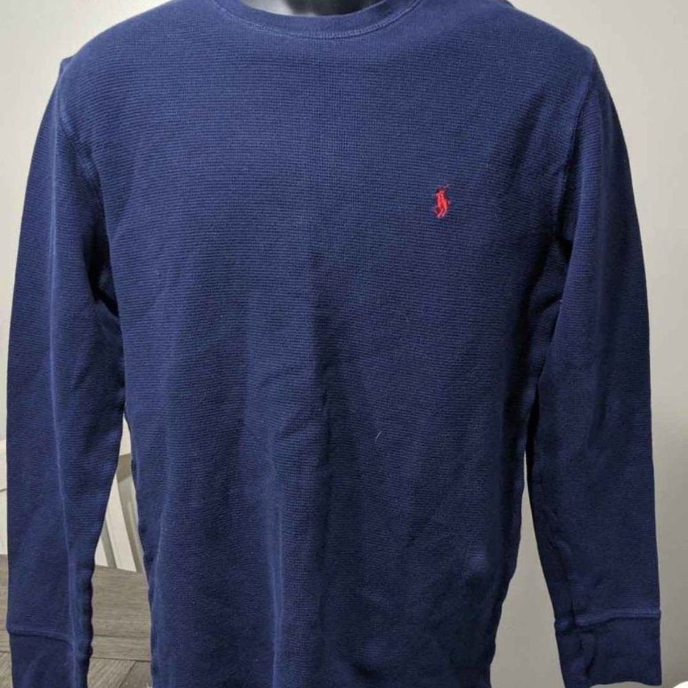 Polo Ralph Lauren Medium Blue Thermal